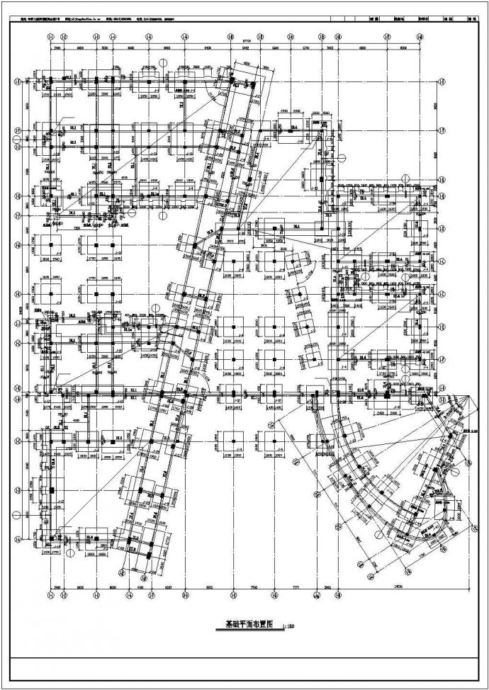【大连】某东山航海类教学楼结构设计施工图_图1