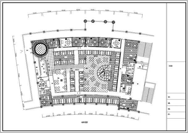  CAD Drawing of Decoration Scheme of Starbucks Cafe in a Place - Figure 2