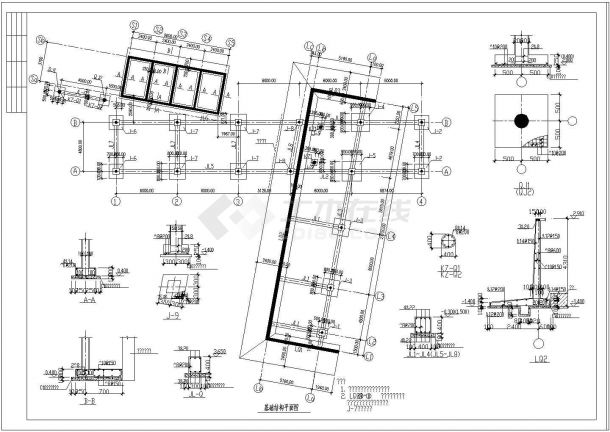 某地区两层钢结构别墅结构施工图全套-图二