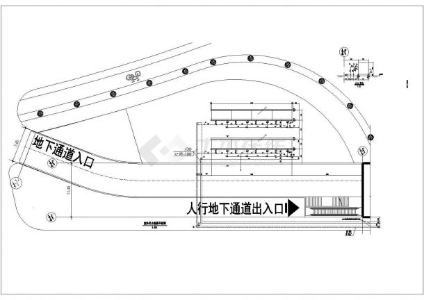 【江苏】地下商业建筑空调及通风系统设计施工图-图一