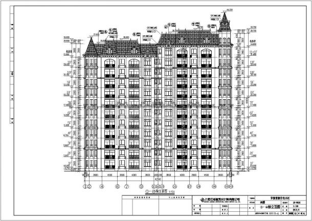 某地11层剪力墙结构住宅楼建筑设计施工图-图一