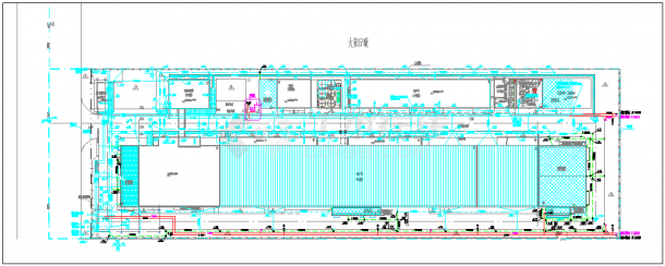 【上海】某混凝土结构电子厂房给排水消防施工图-图一
