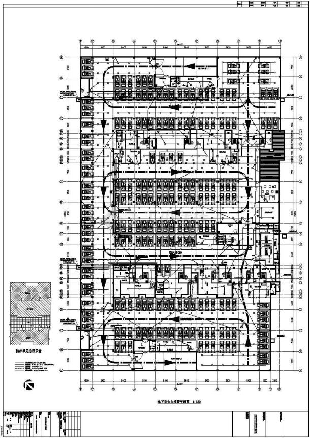 某一层人民防空地下室电气设计施工图-图二