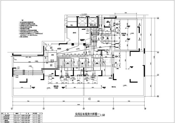 【重庆】某一类高层建筑给排水设计全套施工图-图二
