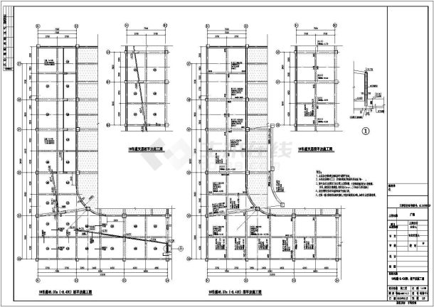 5万平多层商业广场结构施工图（含建筑施工图）-图二