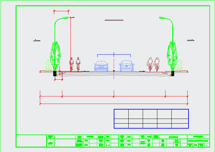 【湖北】城市支路道路照明工程全套施工图