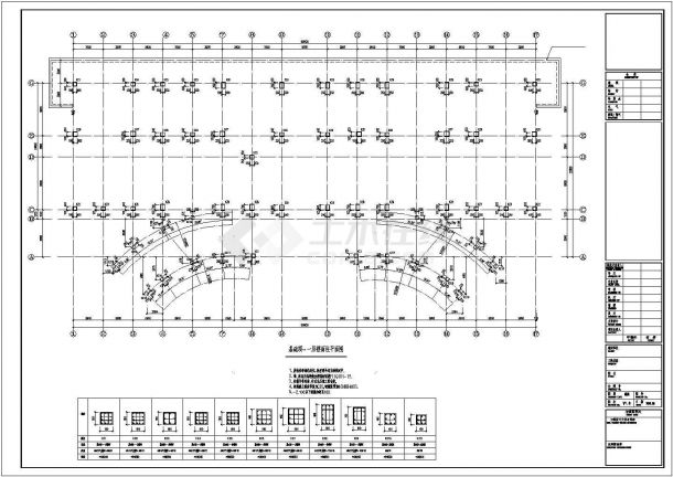 【湖南】五层框架结构住院楼结构设计施工图-图二