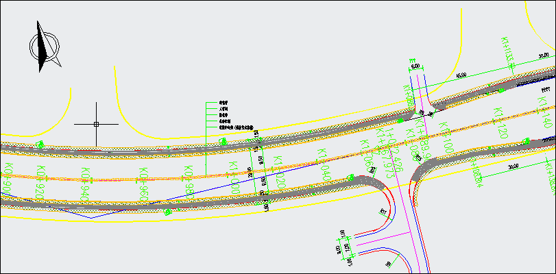 某地城市道路绿化改造工程全套施工图