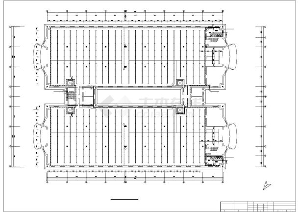 某工业厂房给排水设计cad图纸-图二