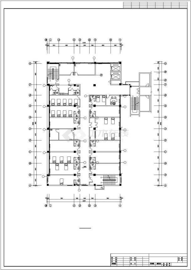 某医院综合影像楼暖通施工设计图纸-图二