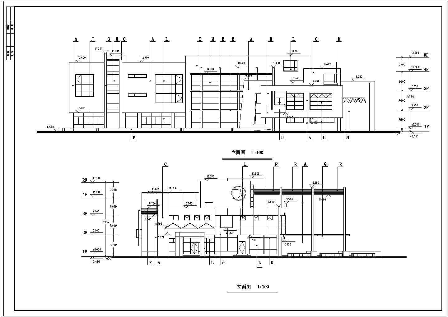 宜昌某小区建筑规划设计方案总平图