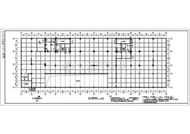 某12层框剪商住楼结构设计施工图纸-图二