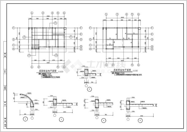 城东花园工程新建工程--结构-图二