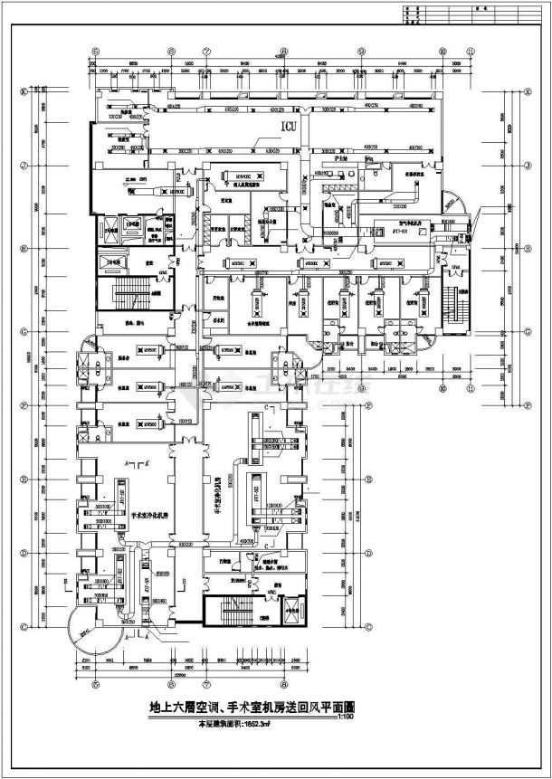 外科大楼空调工程空调系统设计施工图-图二