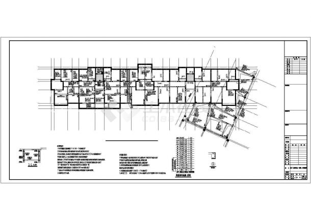 11层剪力墙结构住宅楼结构施工图（含地下三层）-图一