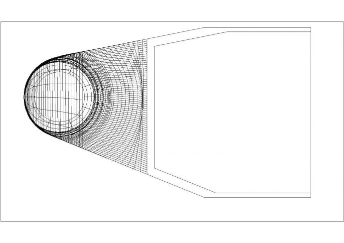 某水电站厂房尾水管三维模型设计图_图1