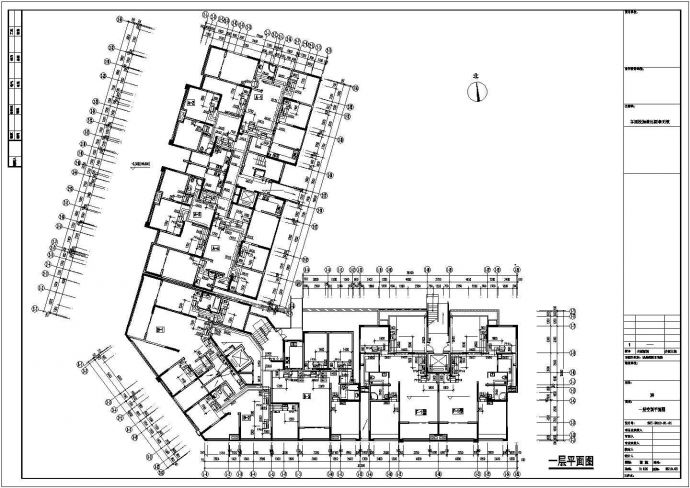 某小高层十二层住宅楼建筑空调cad设计施工图纸_图1