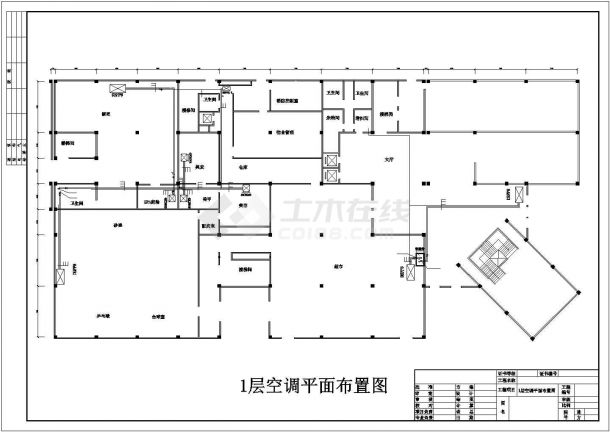 【山东】高档商业会所空调系统设计施工图（甲级设计单位）-图二