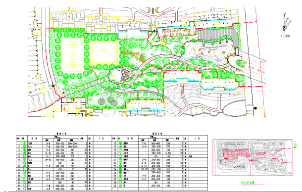 [长沙]居住区景观工程设计施工图-图二