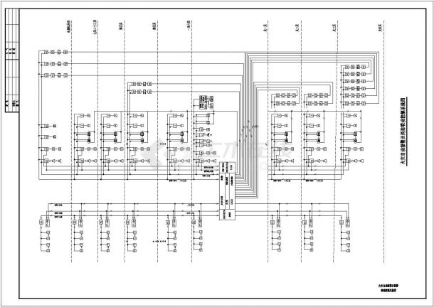 某高层建筑全套电气系统图（共11张图）-图二