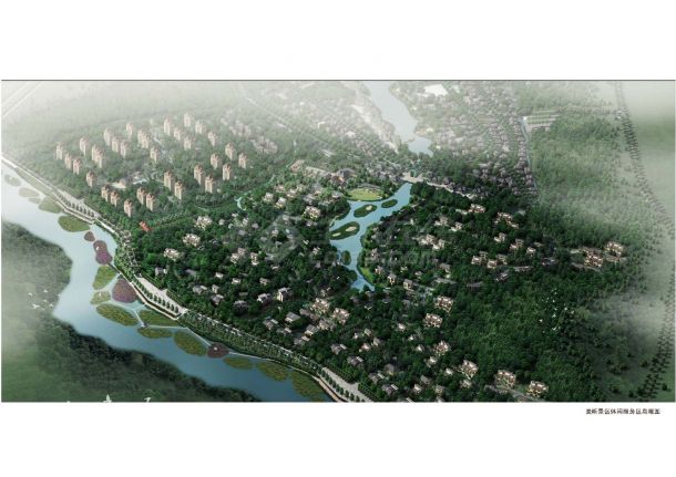 [西双版纳]傣族风情旅游景区修建性详细规划及建筑设计方案（著名公司设计）-图一