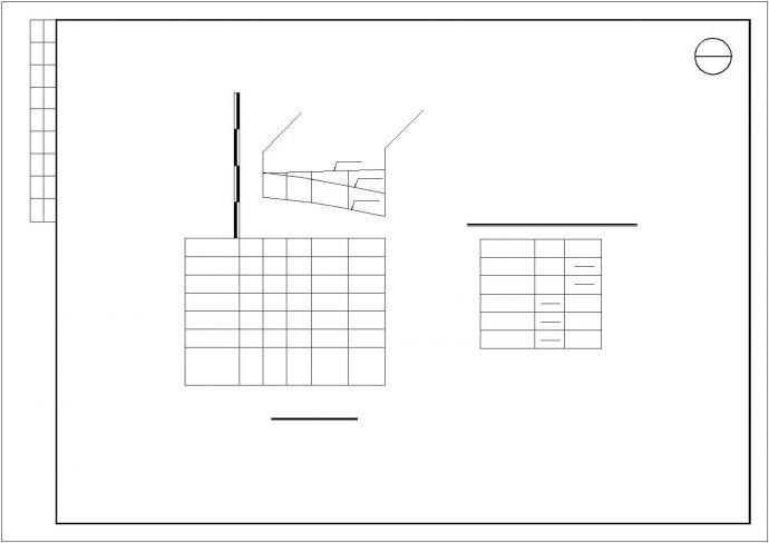 某C30混凝土全套挡土墙结构设计图_图1