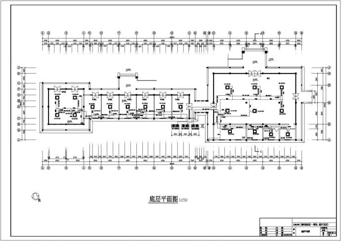 大型服务区VRV空调设计CAD详细参考图_图1