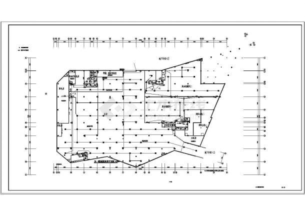 【贵州】规划展览馆装修电气设计图纸（甲级设计院）-图一