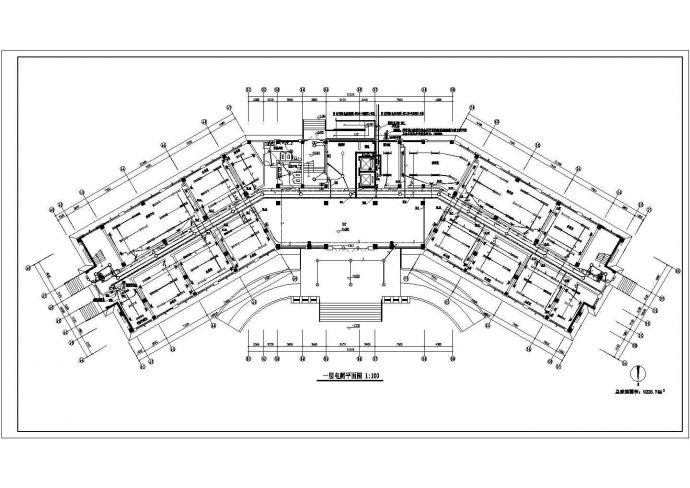 某单位7层办公楼电气设计全套施工图_图1