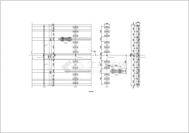斜拉桥上部结构CAD施工图-图二