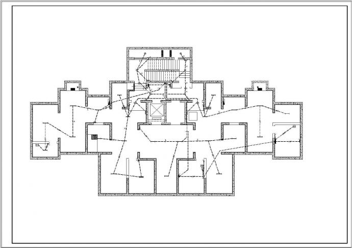 【天津】高层住宅电气施工图（图纸清晰规范）_图1