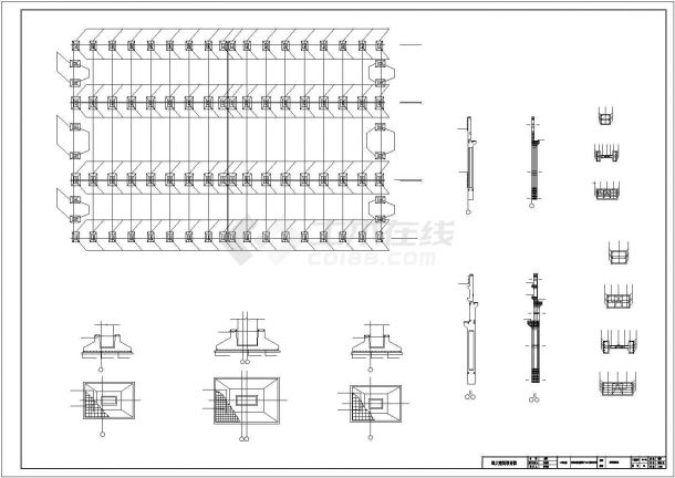 [毕业设计]单层工业厂房结构设计图，共4张图-图二