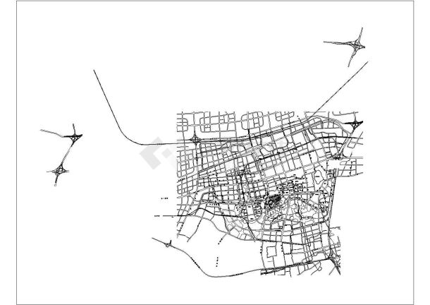 一块板形式城市支路全套施工图（87张道路地基排水通信）-图二