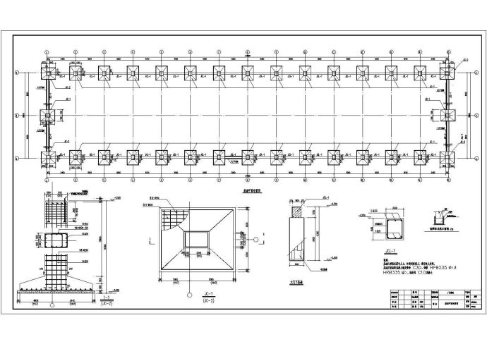 某地单层钢结构厂房建筑及结构施工图_图1