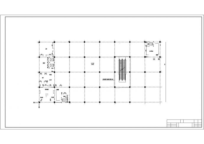 [学士]某国际购物中心框架毕业设计图(含建筑结构设计图、施工进度表)_图1