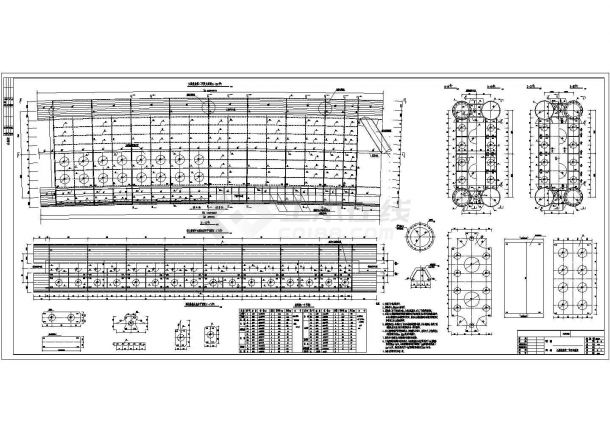 50+280+50m中承式钢管混凝土系杆拱桥设计图-图二