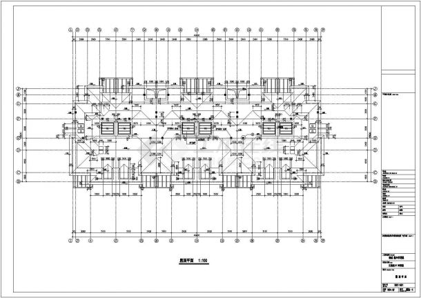 某地三层砖混结构欧式别墅建筑方案图-图二