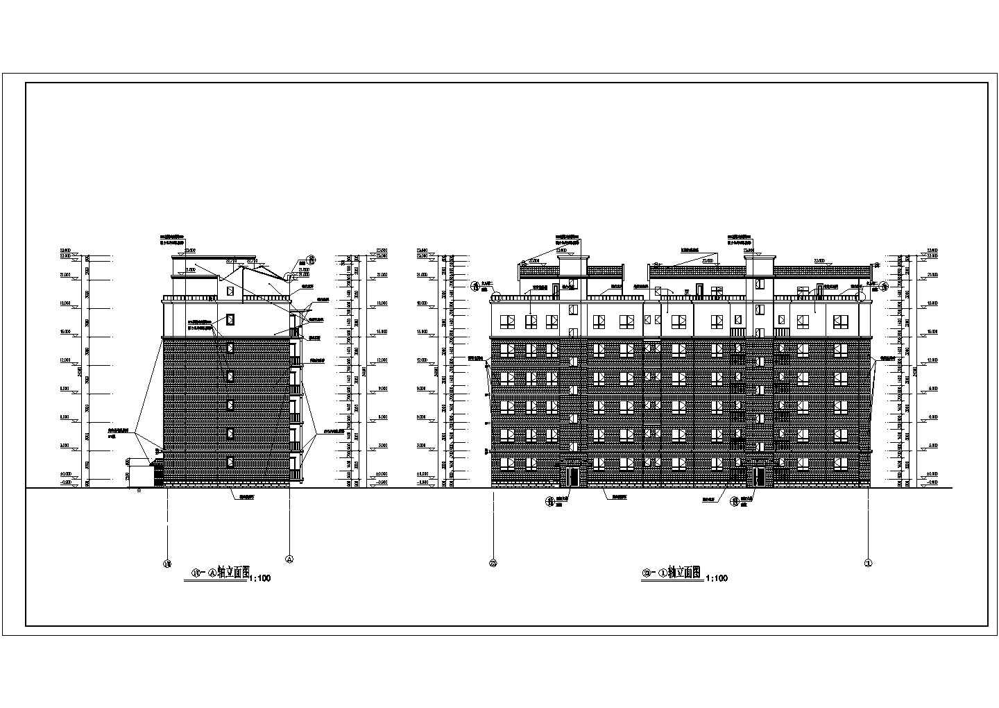 某地6层剪力墙结构住宅建筑及结构施工图