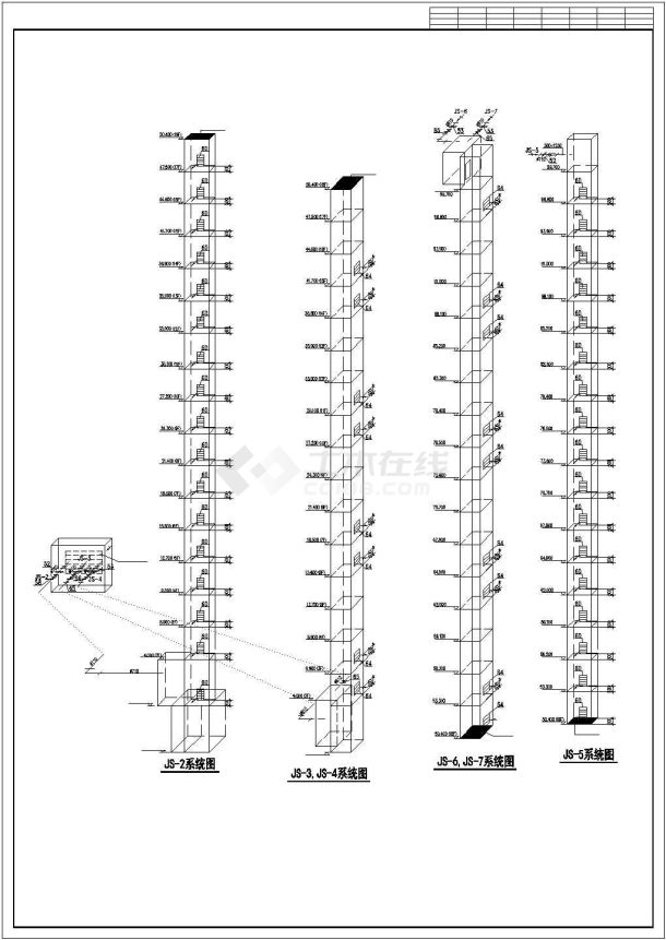【西安】某高层住宅暖通设计施工图（全套图纸）-图一