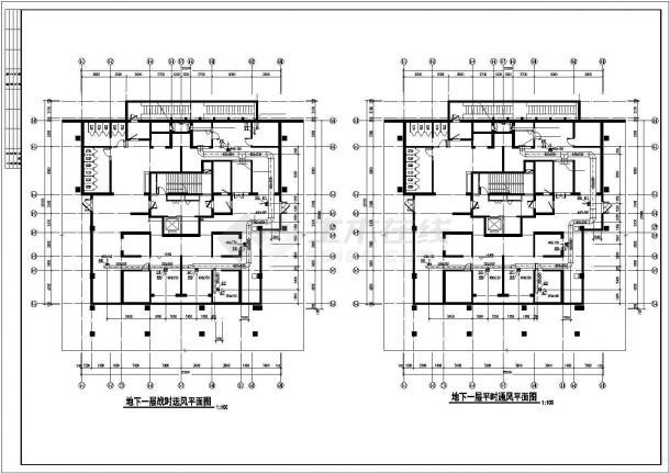 【西安】某高层住宅暖通设计施工图（全套图纸）-图二
