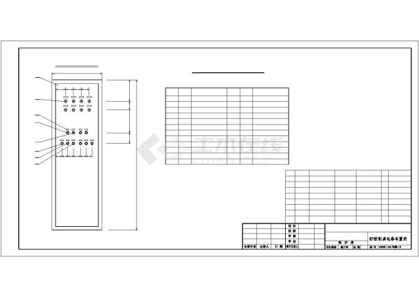 某锅炉房全套电气全套施工参考CAD详图-图二
