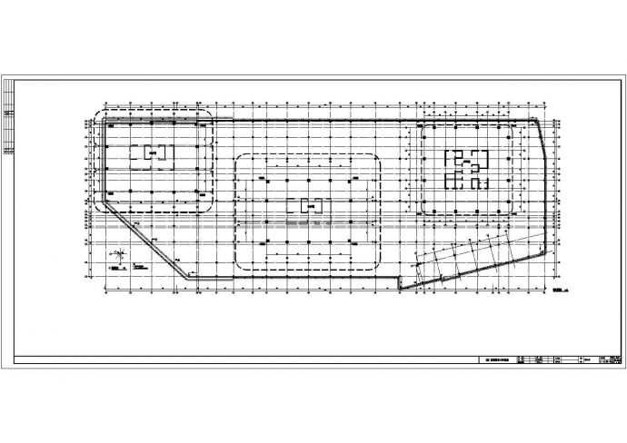 西南某高层商业办公综合体建筑施工图（建筑高度一百米建筑面积84923平方米）_图1
