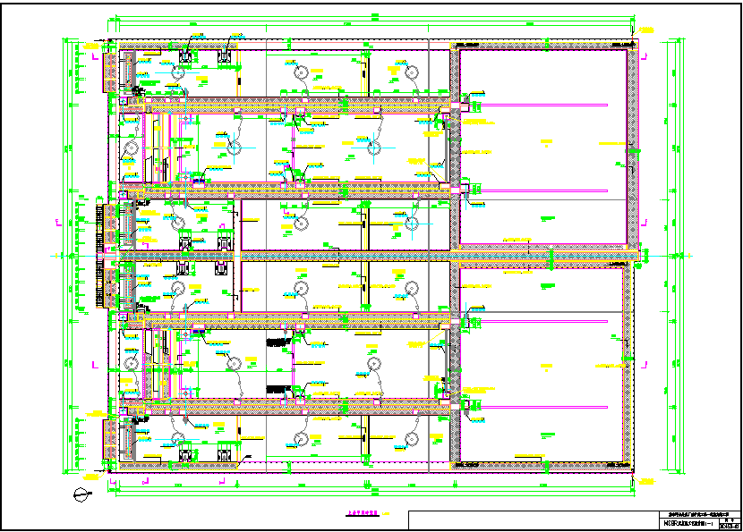 某污水处理厂改造工程MSBR池施工图（工艺+结构）