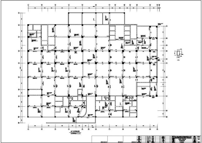 某地21框剪结构医院结构设计施工图_图1