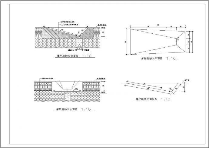 某地学校标准400米操场建筑设计施工图_图1