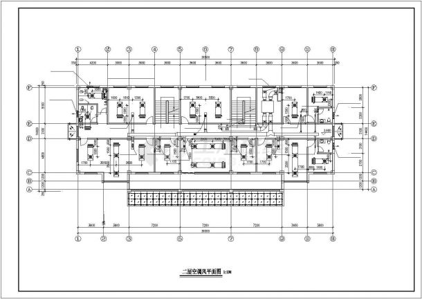 【河北】某办公楼中央空调设计施工图-图二