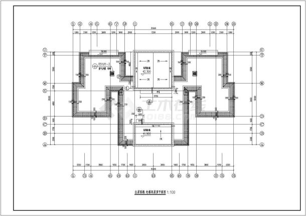 【河南】某地高层住宅全套设计施工图-图二