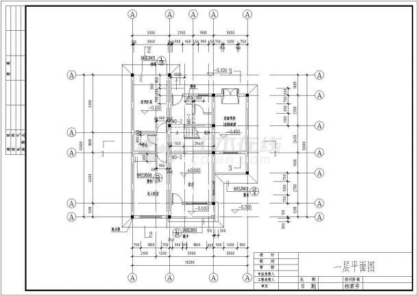 两层农村自建房别墅住宅建筑施工图(约200平方米)-图一