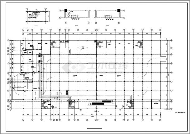 四层商场中央空调施工图（10张）-图一