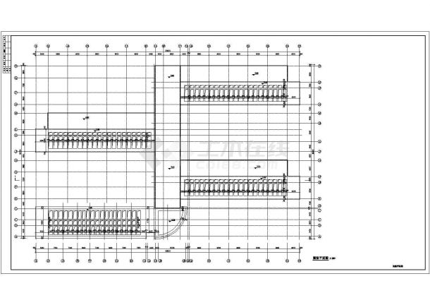 【河北】四层框剪结构中学教学楼建筑结构施工图-图一